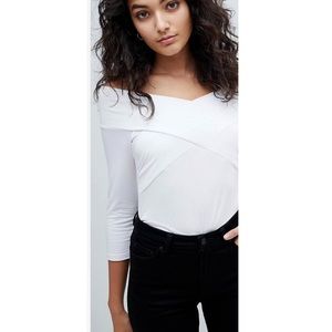 ASOS Off the Shoulder Bodysuit